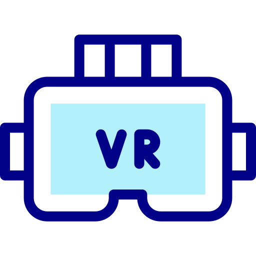 Vr glasses Detailed Mixed Lineal color icon