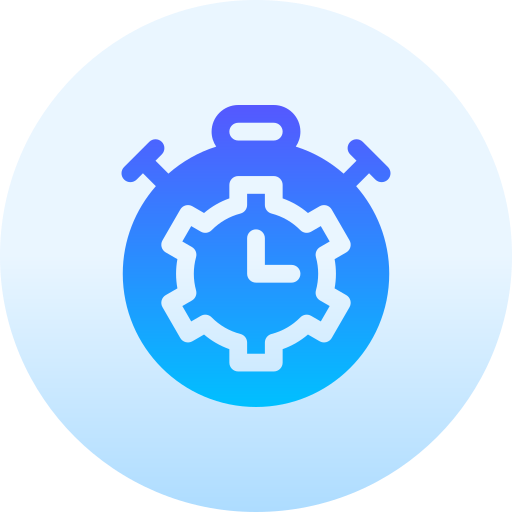 productividad Basic Gradient Circular icono