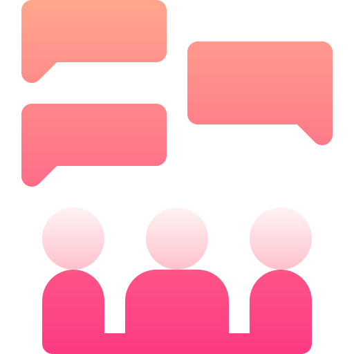 konversation Basic Gradient Gradient icon