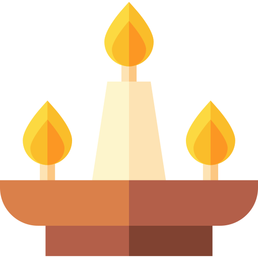 Candles Basic Straight Flat icon