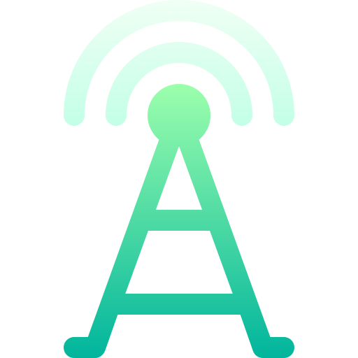 torre de señal Basic Gradient Gradient icono