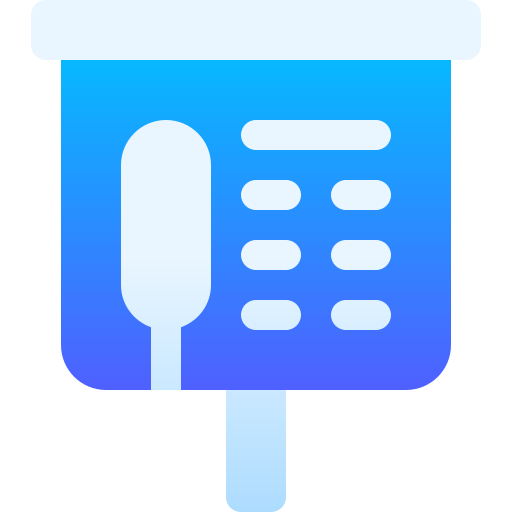 Payphone Basic Gradient Gradient icon