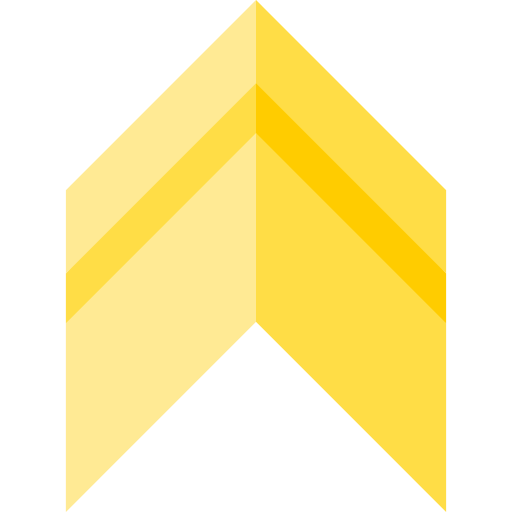 chevron Basic Straight Flat icon
