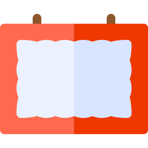 cadre Basic Rounded Flat Icône