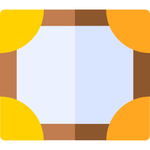Рамка Basic Rounded Flat иконка