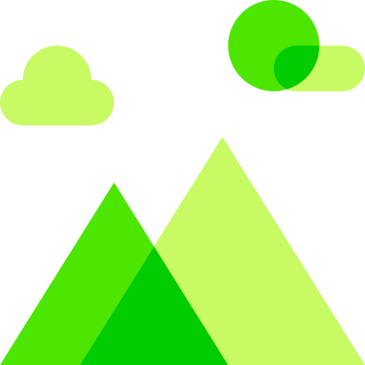 montaña Basic Sheer Flat icono