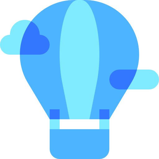 montgolfière Basic Sheer Flat Icône