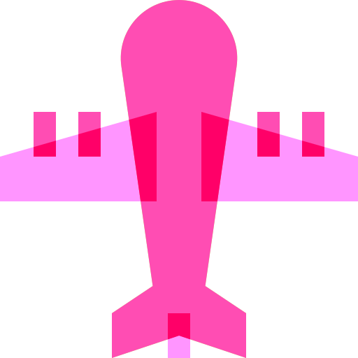 飛行機 Basic Sheer Flat icon