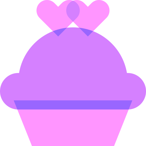 cupcake Basic Sheer Flat icon