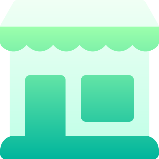 winkel Basic Gradient Gradient icoon
