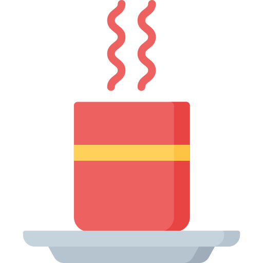 Hot coffee Special Flat icon