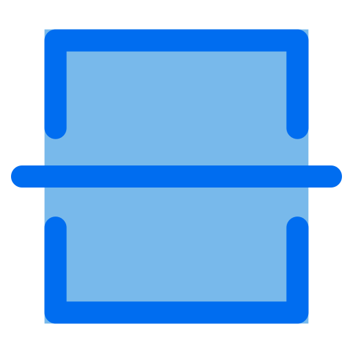 バーコードスキャナ Generic Blue icon