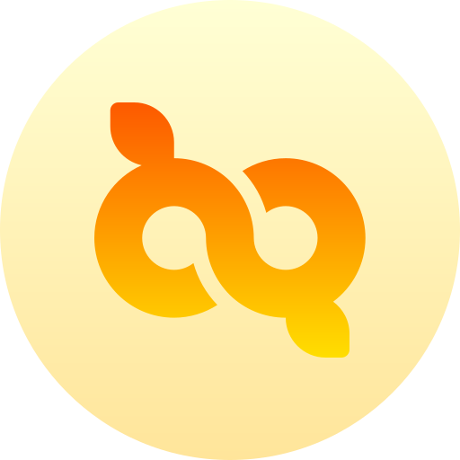 Loop Basic Gradient Circular icon