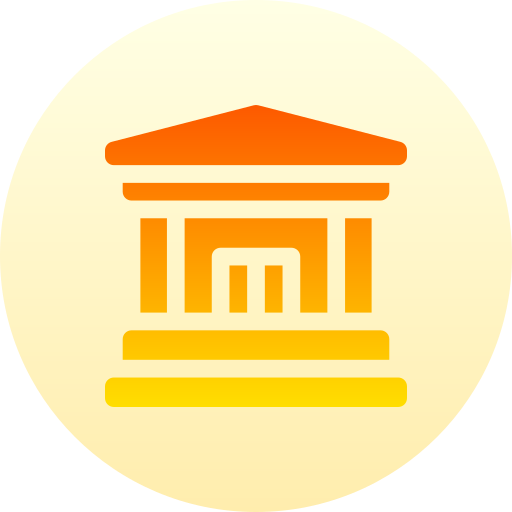 banco Basic Gradient Circular icono