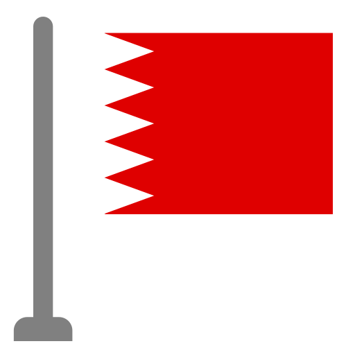 bahrein Generic Flat icoon