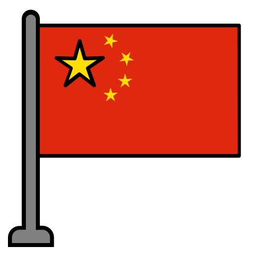 Китай Generic Outline Color иконка