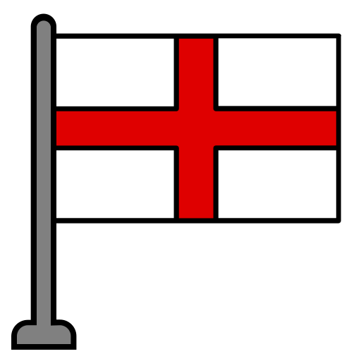 영국 Generic Outline Color icon