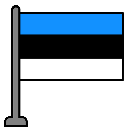 Эстония Generic Outline Color иконка