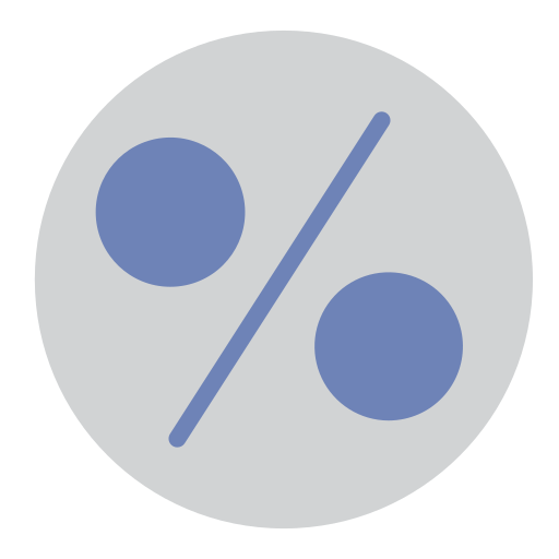 퍼센트 Generic Flat icon
