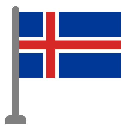 islândia Generic Flat Ícone