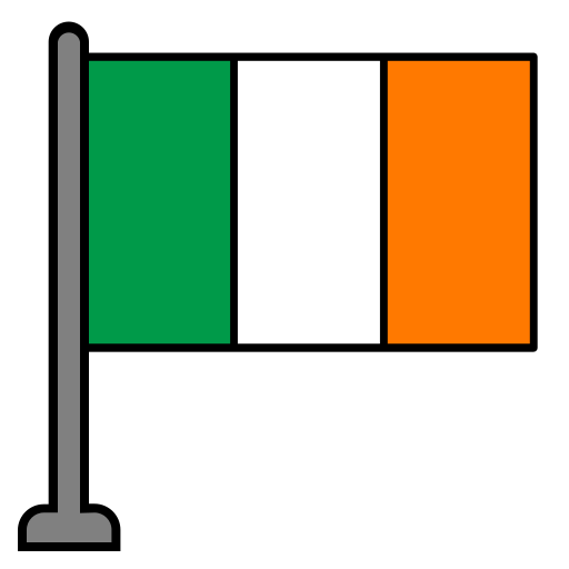 Ирландия Generic Outline Color иконка