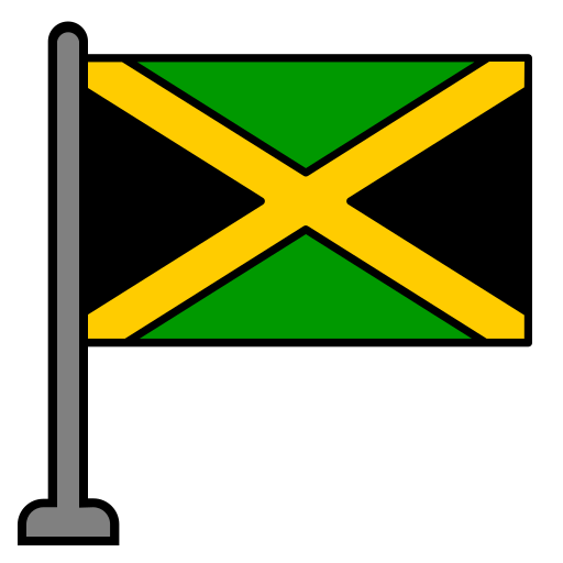 ジャマイカ Generic Outline Color icon