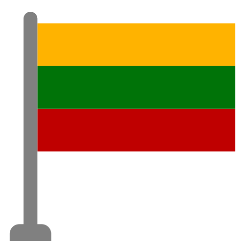 Lithuania Generic Flat icon