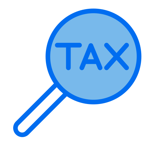 impuesto Generic Blue icono