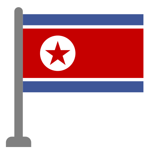 Северная Корея Generic Flat иконка