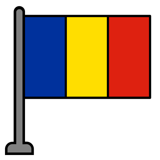 루마니아 Generic Outline Color icon