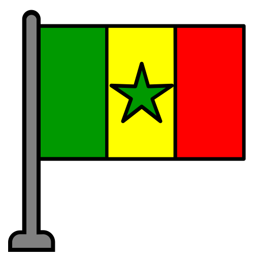 Сенегал Generic Outline Color иконка