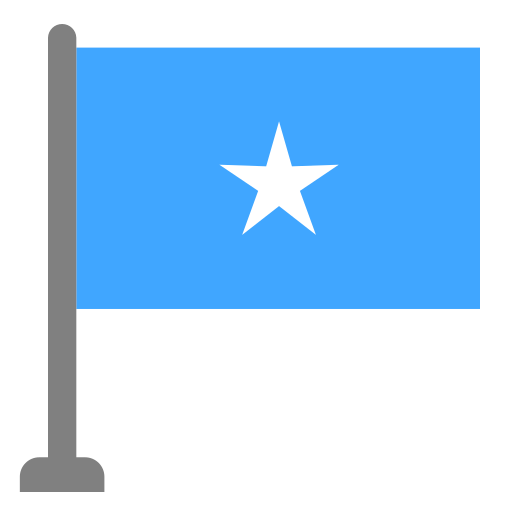 somalië Generic Flat icoon