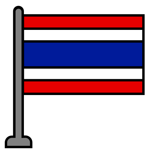 Таиланд Generic Outline Color иконка