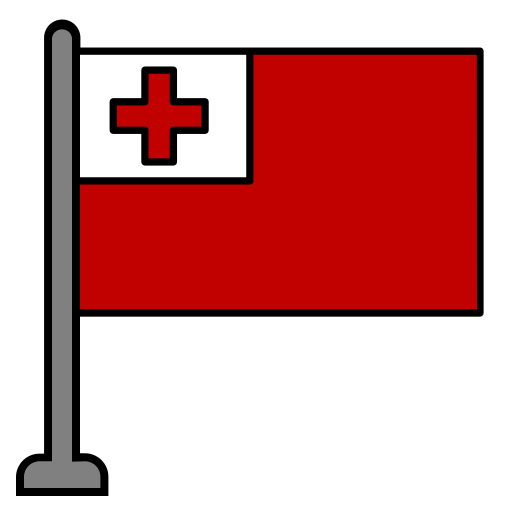 tonga Generic Outline Color Icône