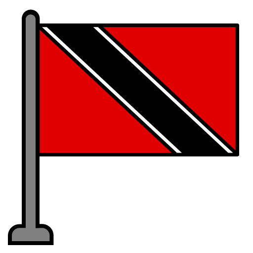 trinidad e tobago Generic Outline Color icona