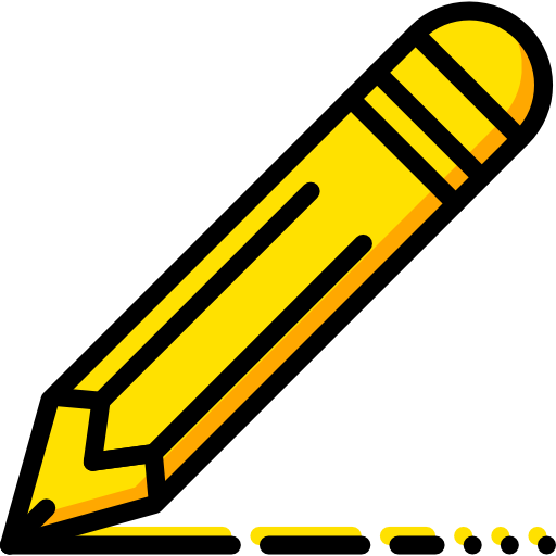 crayon Basic Miscellany Yellow Icône