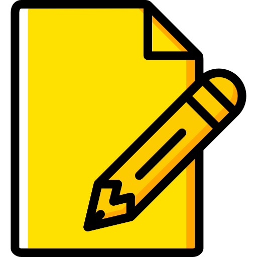 ファイル Basic Miscellany Yellow icon