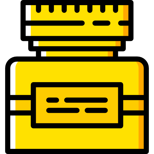 Acrylic Basic Miscellany Yellow icon