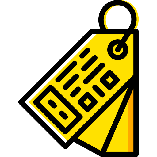 꼬리표 Basic Miscellany Yellow icon