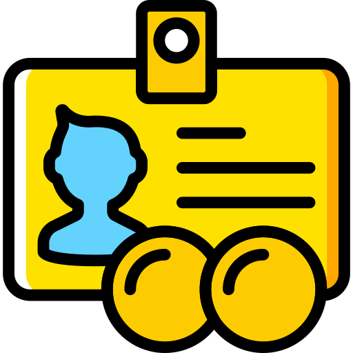 idカード Basic Miscellany Yellow icon