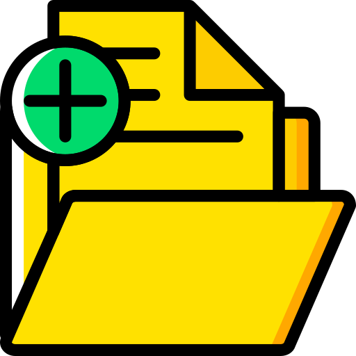 mappe Basic Miscellany Yellow icon