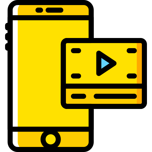 Smartphone Basic Miscellany Yellow icon