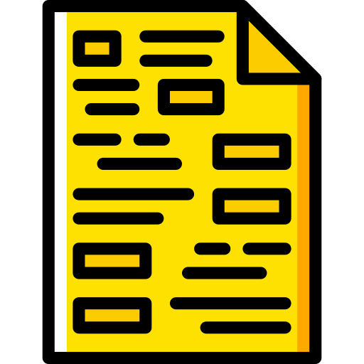 파일 Basic Miscellany Yellow icon