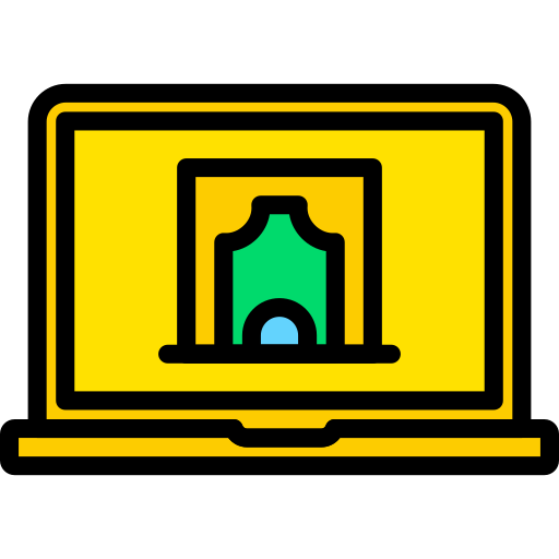 computadora portátil Basic Miscellany Yellow icono