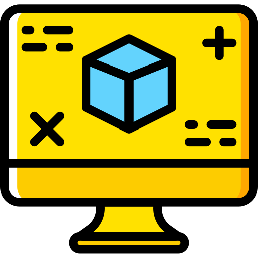 monitor Basic Miscellany Yellow icon
