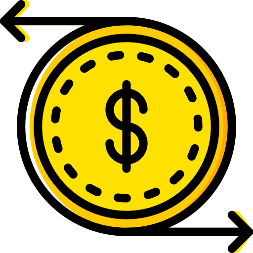 Coin Basic Miscellany Yellow icon