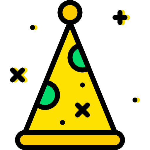 파티 용 모자 Basic Miscellany Yellow icon
