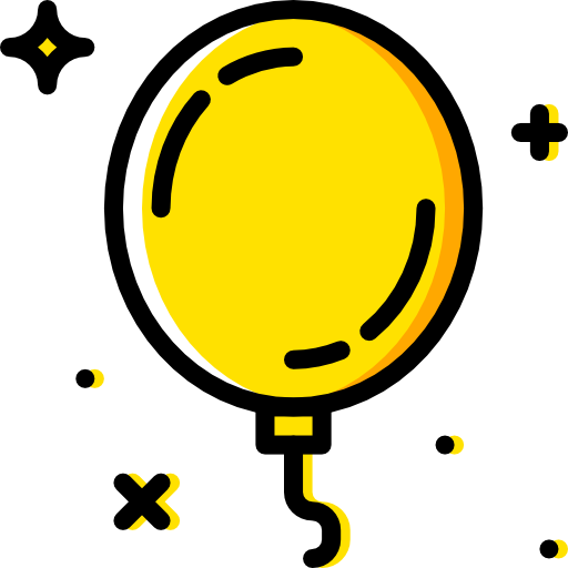 バルーン Basic Miscellany Yellow icon