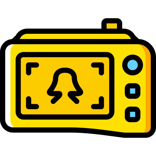aparat fotograficzny Basic Miscellany Yellow ikona