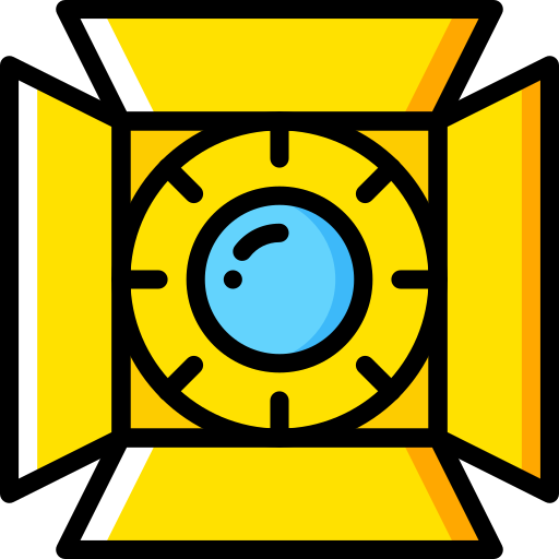 scheinwerfer Basic Miscellany Yellow icon